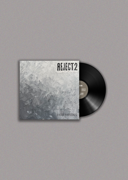 "REJECT2" INSTRUMENTALS VINYL (BLACK)