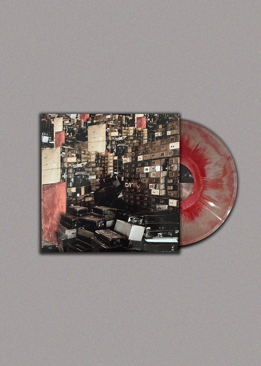 "Hatton Garden Holdup" Red Silver Vinyl